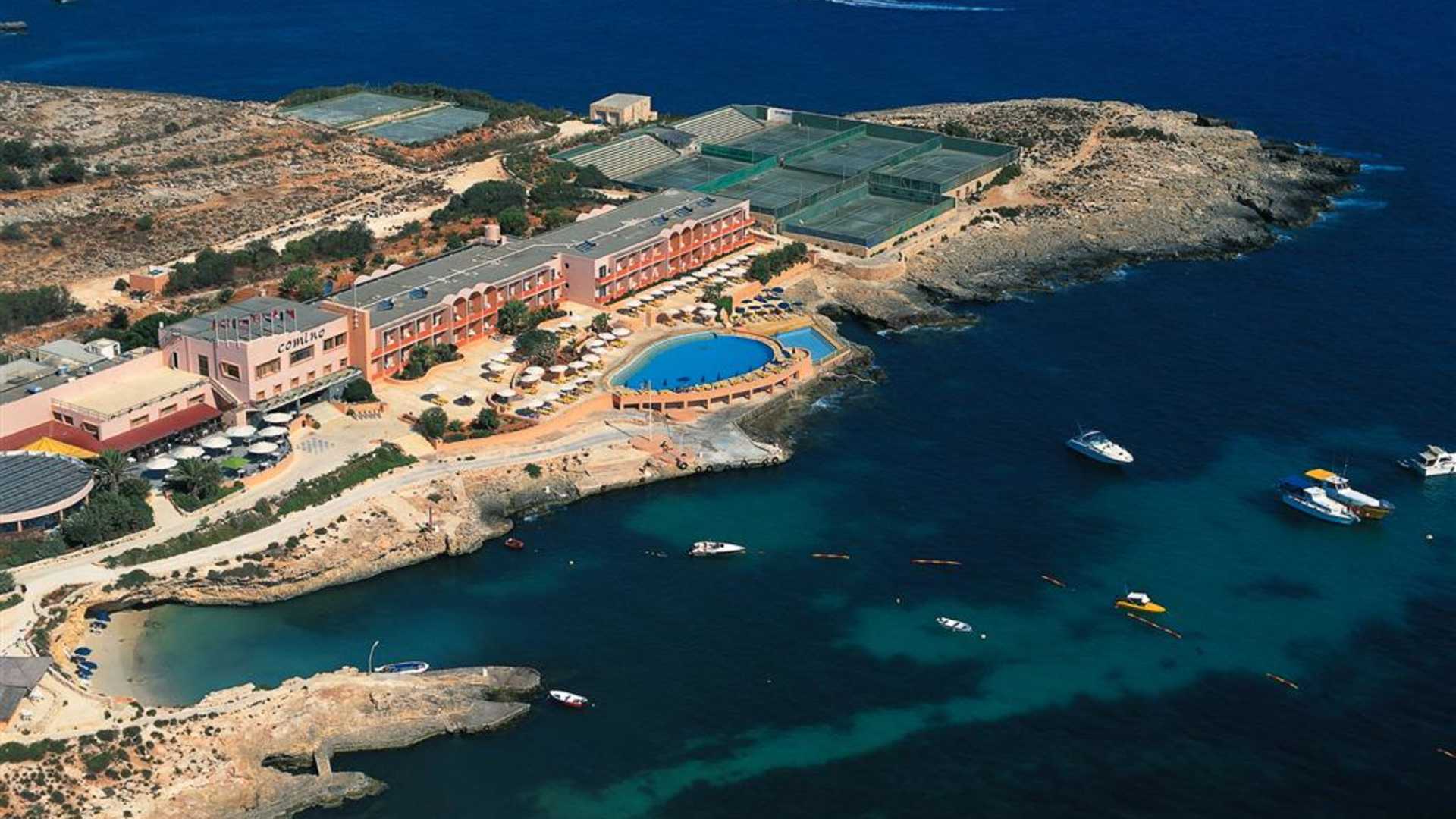 Comino Aerial view